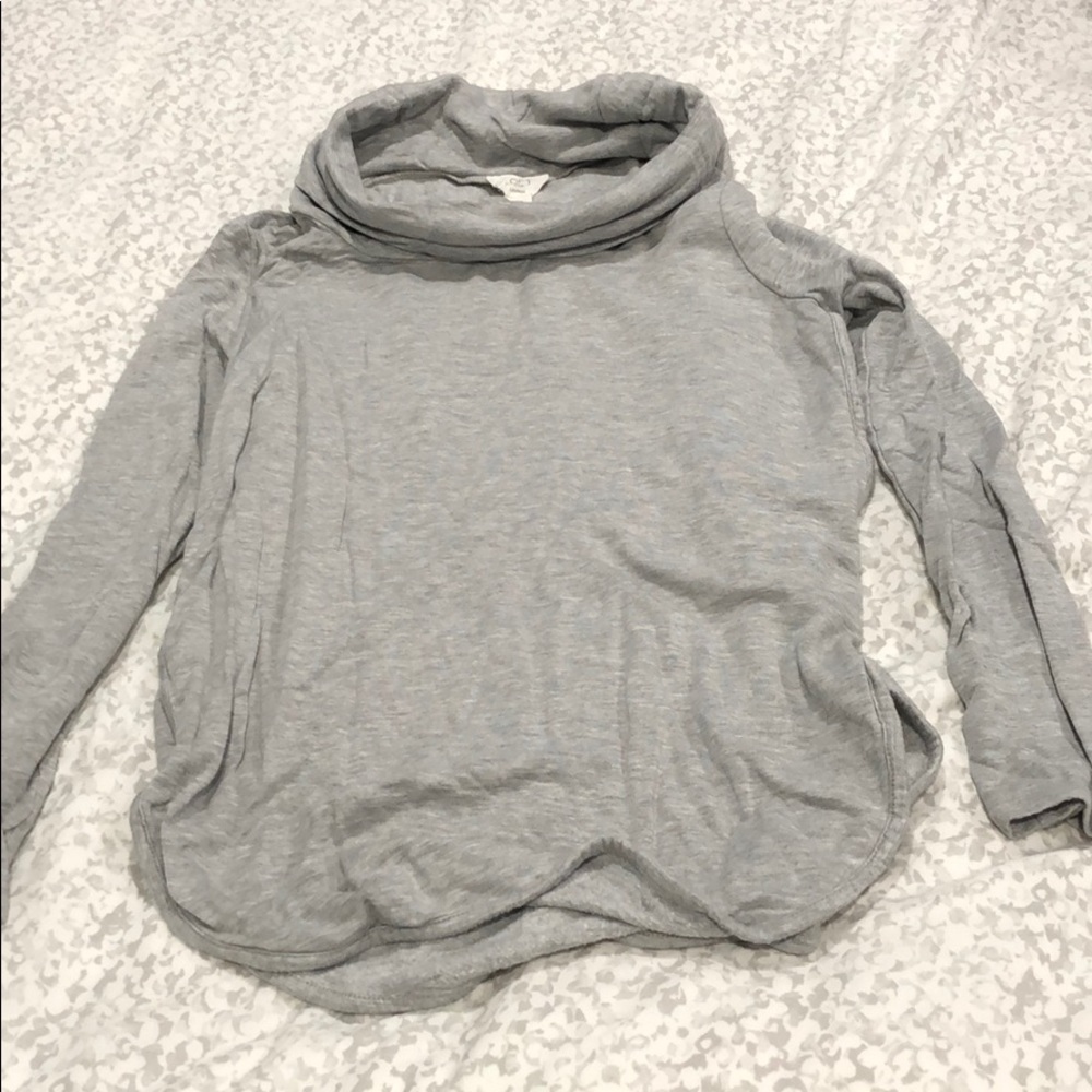 Loft cowl neckline top